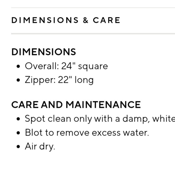 Pottery Barn Knowles Pillow Cover- 24"x24" - Picture 7 of 8